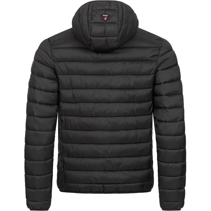 Чоловіча куртка Höhenhorn Balmhorn: перехідна, степкова з капюшоном, колір - Midnight Black, розмір XL