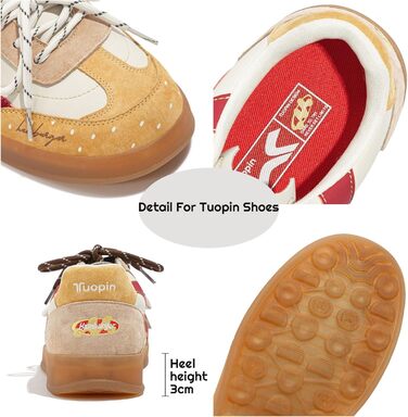 Tuopin Кросівки для тренувань, жовто-червоні, 40 EU | Неслизькі спортивні кросівки