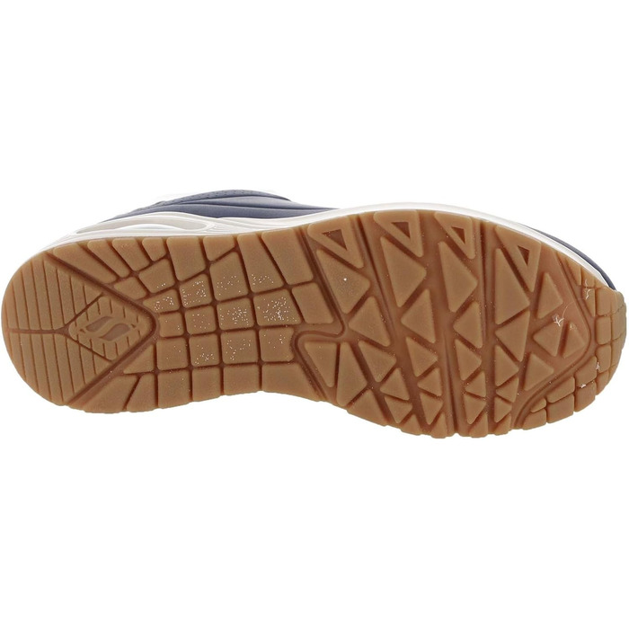 Кросівки жіночі Skechers UNO Shimmer Away Navy/Rosegold (42 EU) з Durabuck, Duraleather та сітки