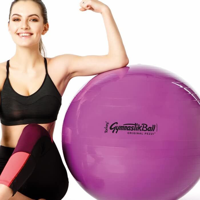 Гімнастичний м'яч Pezziball 75 см червоний для фітнесу