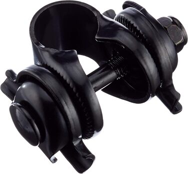 Сідло FISCHER Memory Foam з піною пам'яті | Зняття тиску завдяки піні | Для трекінгу та MTB (City, комплект з підсідельним штирем, чорний)