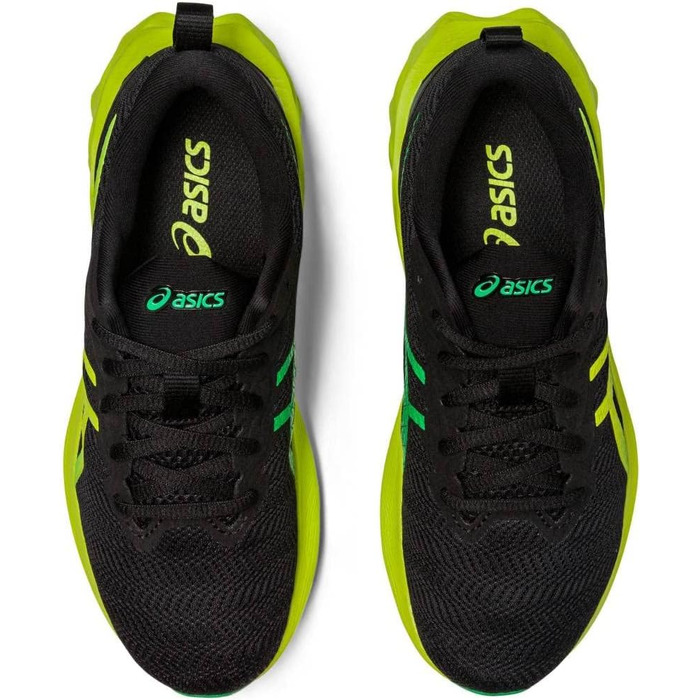 Дитячі кросівки ASICS Novablast GS, чорний/лаймовий, 40 EU