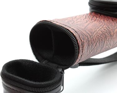 Чохол для бильярдної кістки Köcher, Cue Player II, 82 см, чорний - бронзовий