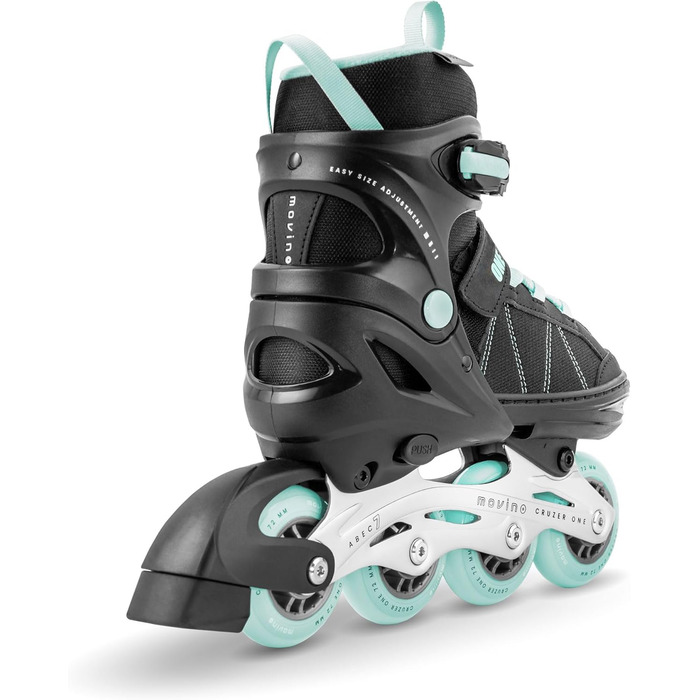 Movino Cruzer One: регульовані ролики для дітей (38-41), м'ятний колір
