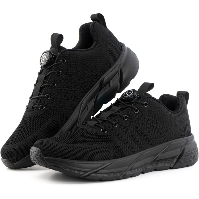 Кросівки Hitmars для чоловіків та жінок: спортивні, для бігу, повсякденні, легкі, дихаючі, чорні, розміри EU 36-47