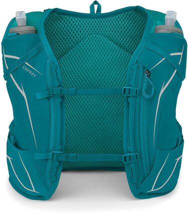 Жіночий біговий рюкзак Osprey Dyna 1.5 з пляшками, розмір S, колір Verdigris Green