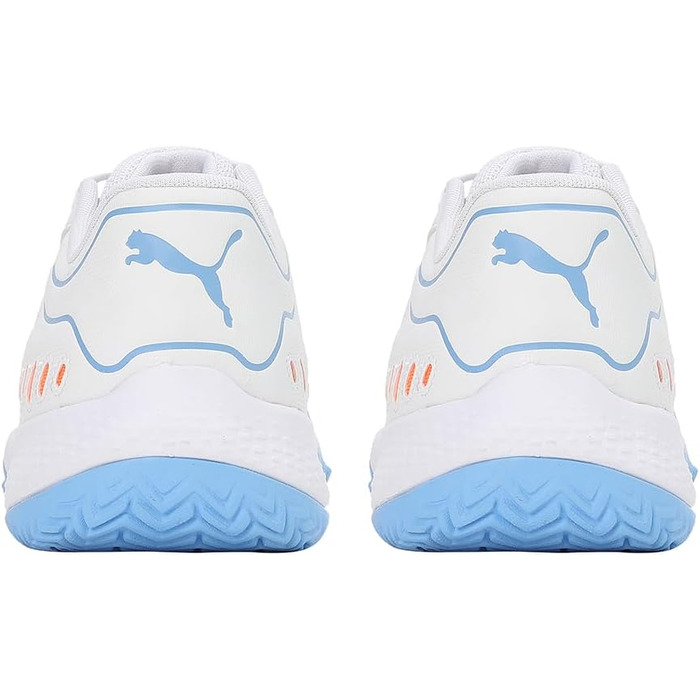 Футбольні бутси PUMA Solarsmash Rct для чоловіків, 44.5 EU, білий, чорний, блакитний