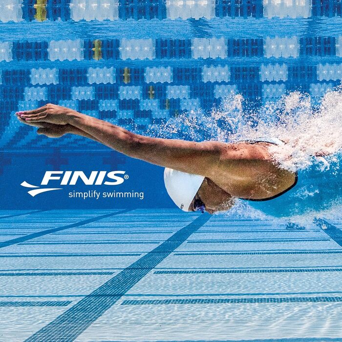 FINIS Bolt Дзеркальні окуляри для плавання для дорослих, антифог, UV-захист, 3 змінні переносиці, для змагань