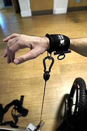 Ремінці з D-кільцем Active Hands, стандартний розмір, допоміжний аксесуар для спорту та реабілітації