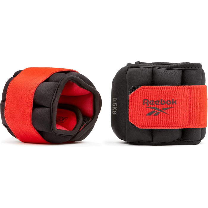 Рукавички-обважнювачі Reebok Flexlock 0,5 кг для зап'ясть і щиколоток