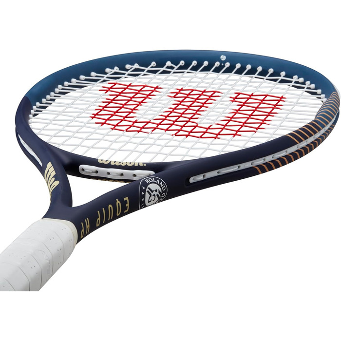 Тенісна ракетка Wilson Blade 101L V9 для дорослих, синьо-біла, розмір 4-1/8