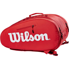 Сумка для паделу Wilson Super, червона/біла