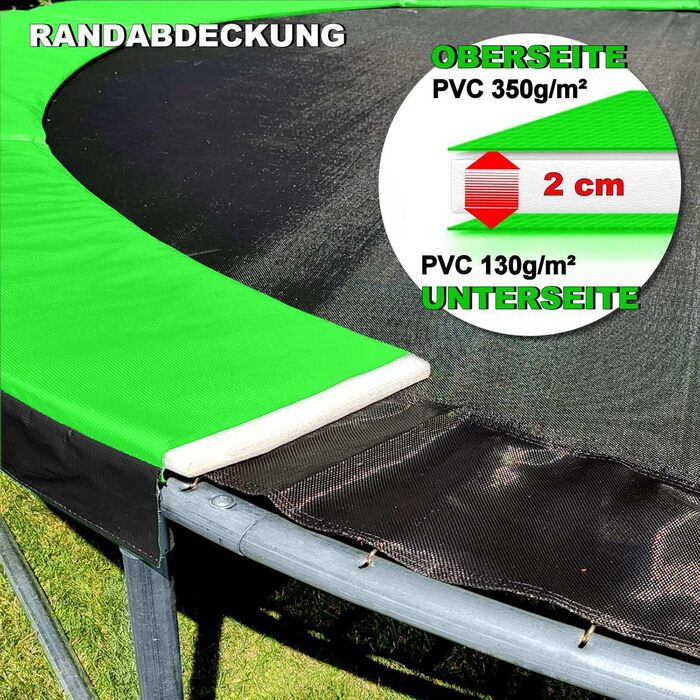 Трамплін для саду FGOS (діаметр 305 см) - ідеальне дитяче ігрове обладнання для активного відпочинку