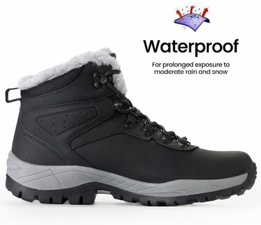 Зимові черевики для жінок CC-Los, теплі, чорні, антиковзаючі, розмір 40 EU