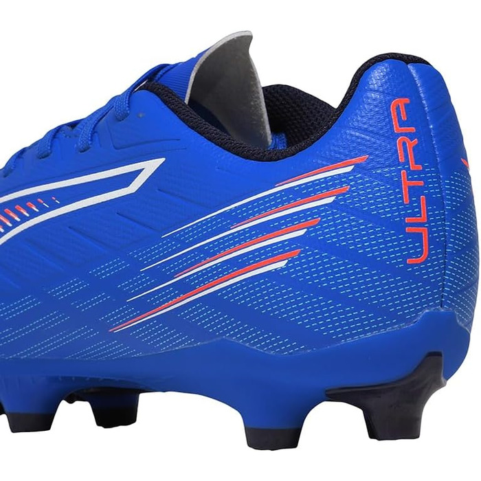Жіночі футбольні бутси PUMA Ultra 6 Play FG/AG, 39 EU, блакитний/білий/червоний