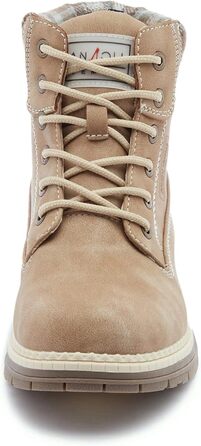 Черевики для туризму та зимові черевики ANJOUFEMME для жінок, водонепроникні та теплі зимові черевики для активного відпочинку, трекінгу та зимового хайкінгу (42 EU, світло-коричневий)