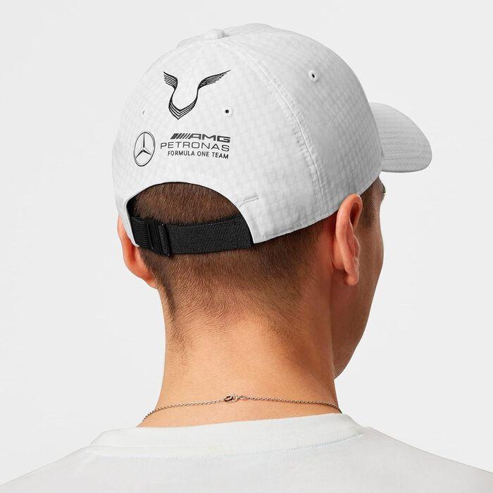 Кепка Mercedes AMG Petronas Formula One Team 2023 Lewis Hamilton Collection (Біла, універсальний розмір)