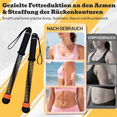 Битва-канат без мотузки з регулюванням - для дому, з силіконовими ручками, чорний. Для тренувань всього тіла, спалювання жиру та силових навантажень