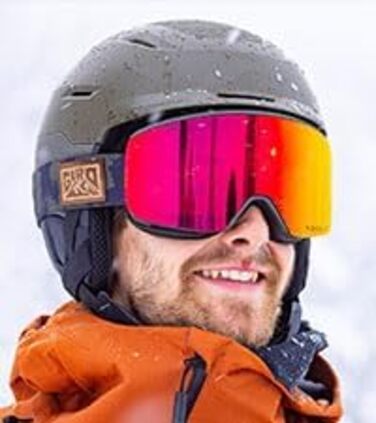 Чоловіча лижна маска Giro Axis, чорна, універсальний розмір