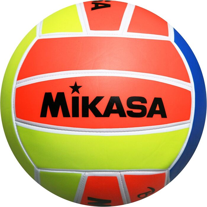 Волейбольний м'яч Mikasa Beach Star, неон-жовтий/неон-оранжевий
