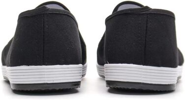 Тай-чи взуття, традиційне китайське кунг-фу взуття з тенту, старі пекінські взуття для бойових мистецтв, чорна гумова підошва, унісекс 38 EU