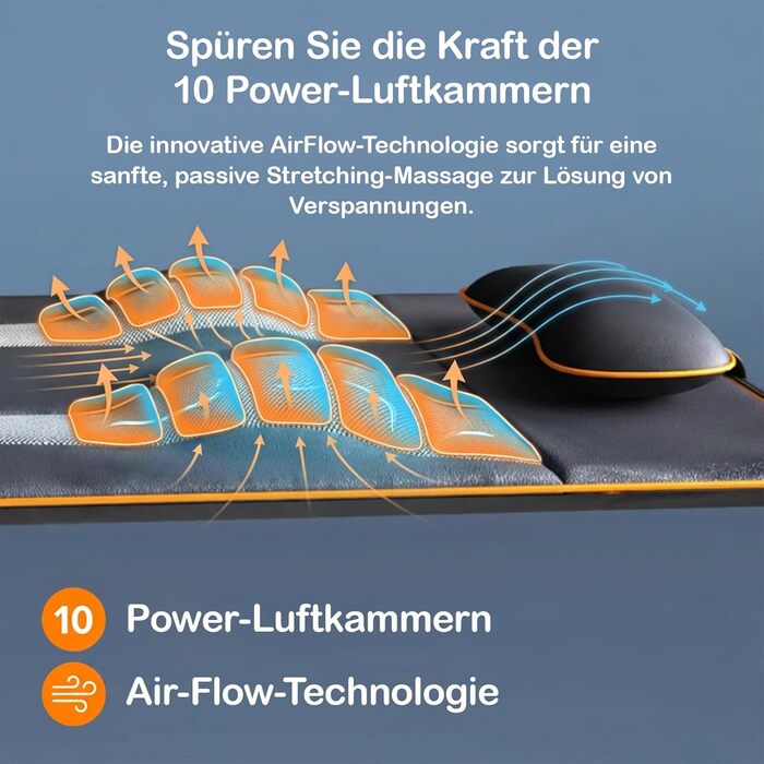 Belena Active Pro - електричний масажер для ніг з інфрачервоним нагрівом та 6 ротаційними насадками (Shiatsu масажна матрац)