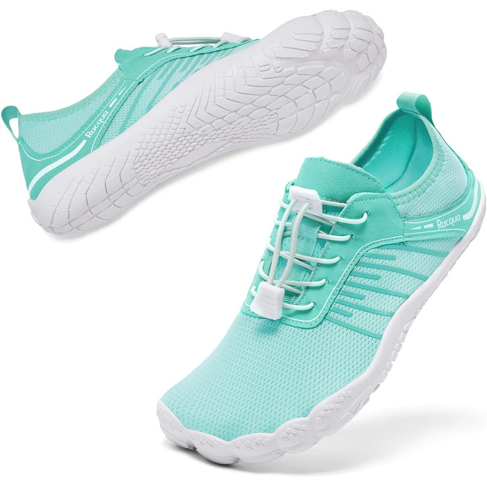 Водні шкарпетки Raqua для плавання та відпочинку: чоловічі та жіночі, швидковисихаючі, антиковзні, для басейну та пляжу, розмір EU37