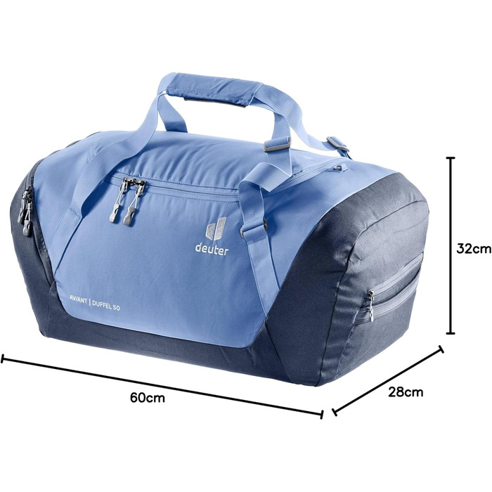 Дорожня спортивна сумка Deuter AViANT Duffel 50 л, синя, універсальна