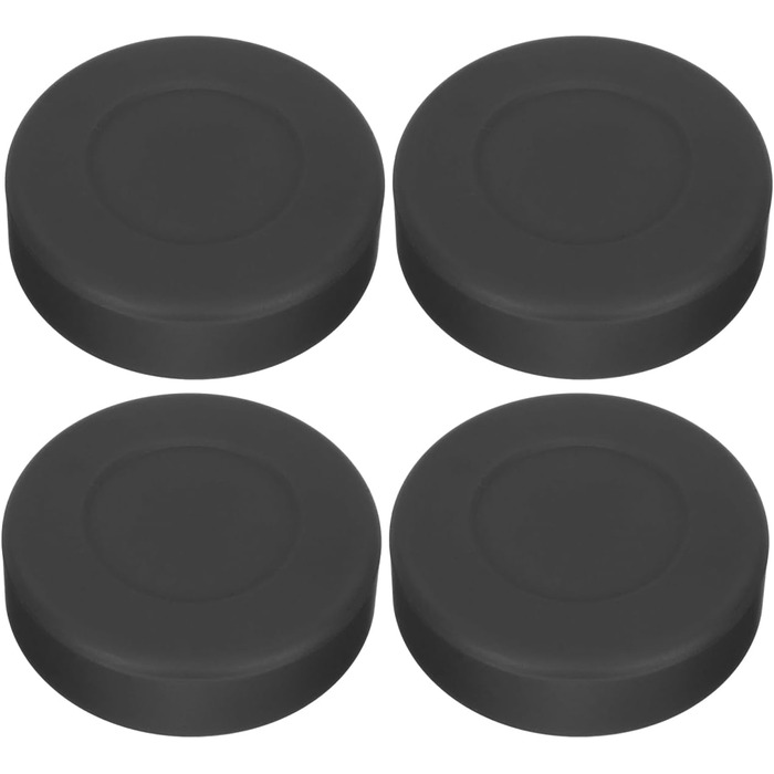 Дискові шайби для хокею VANZACK: 4 шт., 7x7 см, для дітей та дорослих, гумові тренувальні шайби для інлайну та вуличної гри