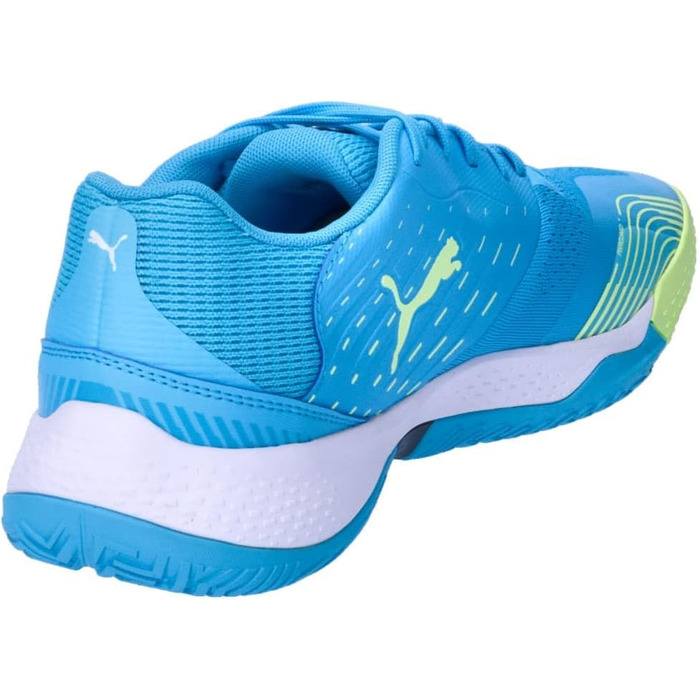 Кросівки PUMA Solarstrike III для залу: унісекс, розмір 42 EU, кольори Luminous Blue, Club Navy, Fizzy Apple