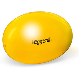Гімнастичний м'яч Pezzi Eggball Standard 45 см, жовтий, для фітнесу та реабілітації