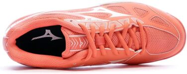 Жіноче волейбольне взуття Mizuno Cyclone Speed 2, чорно-біло-блакитне, розмір 37 EU