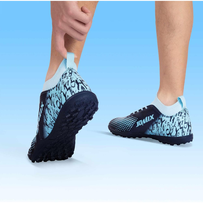 Жіночі футбольні бутси JOMIX - професійні, для футболу та спорту (36 EU, блакитні)