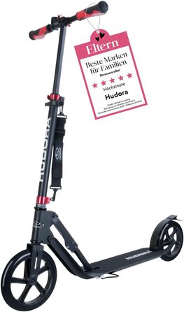 Самокат HUDORA BigWheel Style 230 алюмінієвий, великий, складаний, регульований, до 120 кг, для дорослих і підлітків