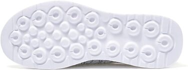 Жіночі кросівки ALEADER Energycloud для прогулянок, активного відпочинку та легкого бігу – зручні сліпони, білий та сірий, розмір 37.5 EU