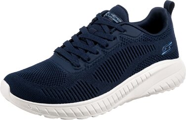Жіночі кросівки Skechers Bob's Squad Chaos Face-Off, темно-сині (Navy), текстиль Engineered Knit, розмір 42 EU