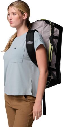 Спортивна сумка Columbia Landroamer 40L унісекс, сіра Flint Grey/Black/Citron Haze