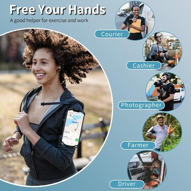 Спортивний браслет для телефону 360° Sportarmband для бігу iPhone/Samsung/Huawei 4-6.5