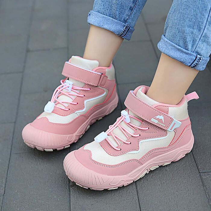 Дитячі підошви Kinder Barfußschuhe: підошви для трекінгу, хайкінгу та активного відпочинку (K005 Рожевий, 29 EU)