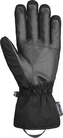 Чоловічі лижні рукавички Reusch Primus R-Tex XT, водонепроникна мембрана, теплі зимові софтшелові рукавички для снігу, чорні/білі, розмір 11