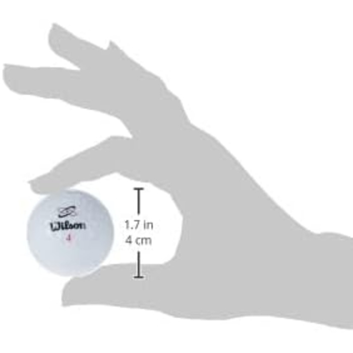 Гольф-м'ячі WILSON SmartCore Straight Distance, 24 шт.