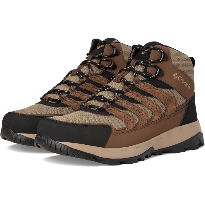Туфлі трекінгові жіночі Columbia Strata Trail Mid Waterproof, 42 EU, Колір: Темно-коричневий хакі