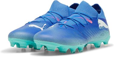 Кросівки футбольні PUMA Future 7 Match Fg/Ag, 42.5 EU, Bluemazing/Puma White/Electric Peppermint
