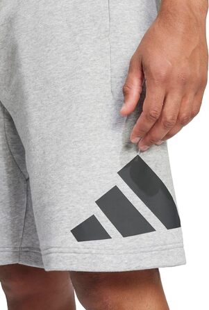 Чоловічі спортивні шорти adidas Performance Essentials Big Logo (розмір M, колір Medium Grey Heather/Black)