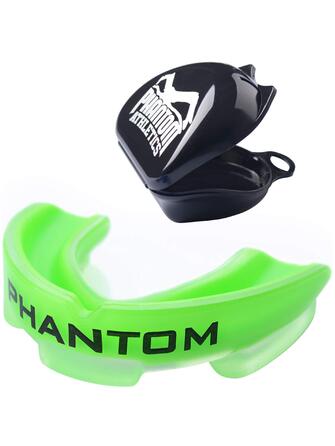 Капа спортивна Phantom Athletics для боксу, єдиноборств, дорослих - неоново-зелена