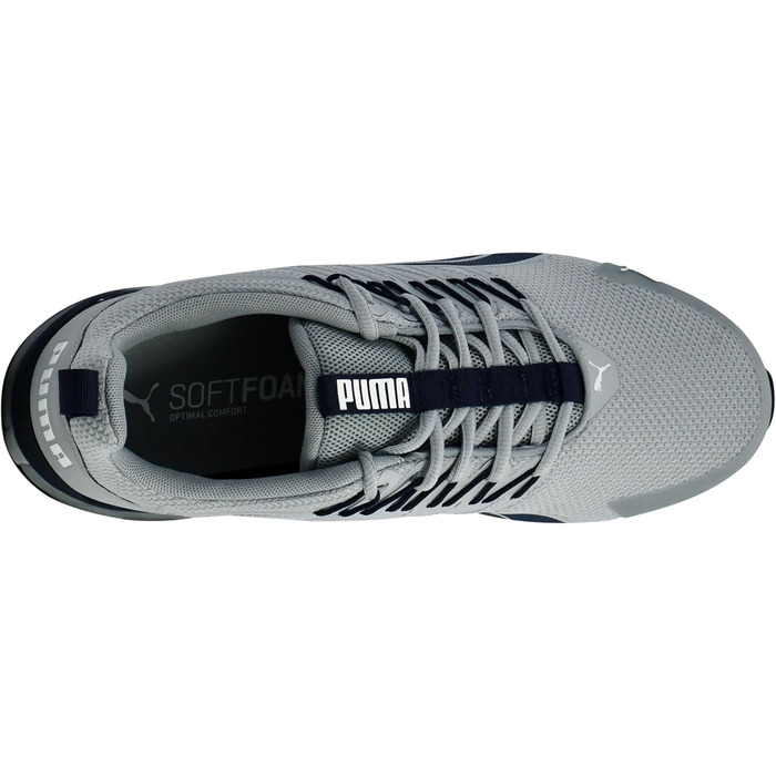 Кросівки PUMA Voltaic Evo для чоловіків (42 EU, сірий/темно-синій)