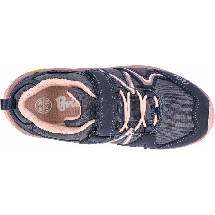 Дитячі трекінгові черевики Brütting Rockwall (30 EU, морський/рожевий)