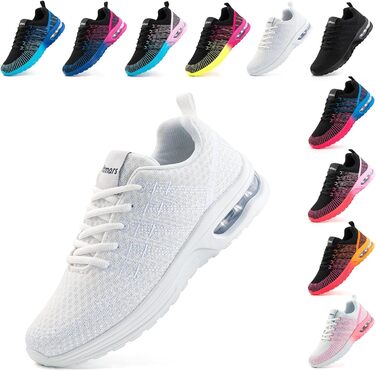 Жіночі кросівки для бігу Hitmars: спортивне взуття з повітряною подушкою, дихаюче, з антиковзкою підошвою, легкі, для бігу по вулицях, фітнесу, ходьби, розмір EU 42