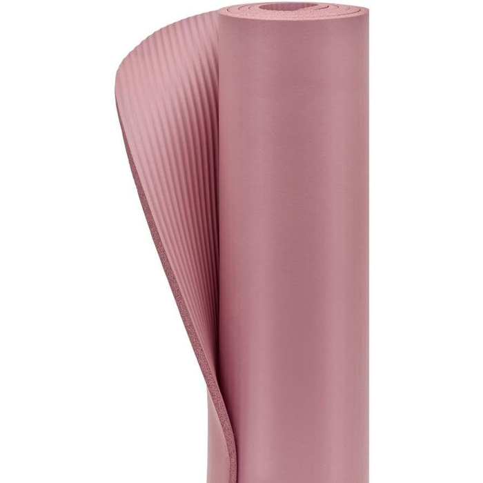 Килимок для йоги Adidas Tie-Dye – 10 мм NBR, нековзний, для захисту суглобів, з ручкою, товстий килимок для пілатесу та фітнесу, 183x61 см (світло-рожевий)