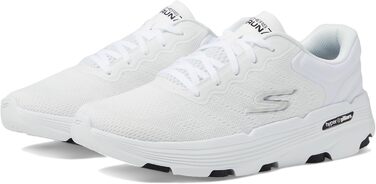 Кросівки Skechers Driven GO Run 7.0 ANGETRIEBEN жіночі, 39 EU, білий текстиль, чорна окантовка